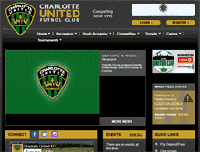 Tablet Screenshot of charlotteunited.com